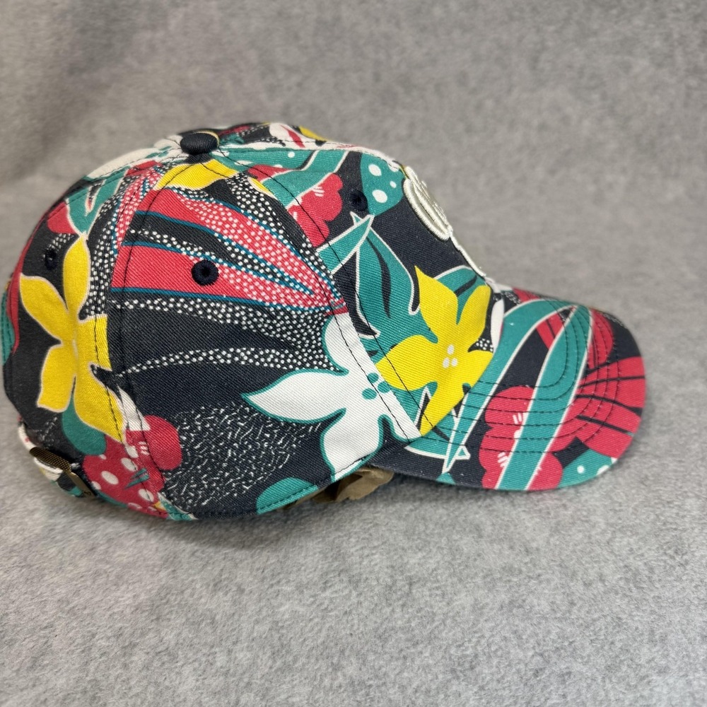 Ole Miss Rebels Hat‎ Cap Strap Back Womens One Size Multi NCAA '47 Brand Floral - Picture 3 of 11